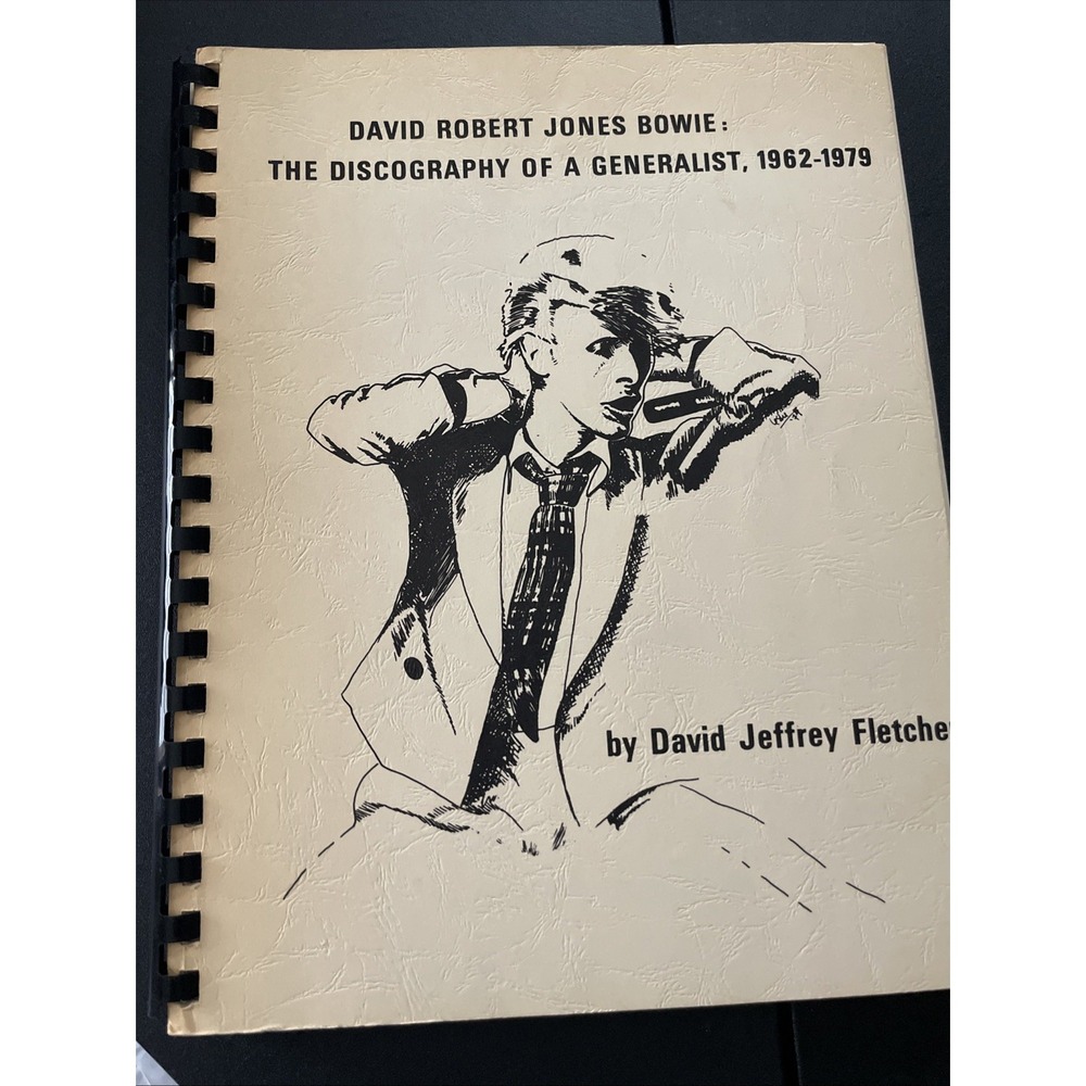 David Bowie Discography of a Generalist 1962-1979 Book David Jeffrey‎ Fletcher